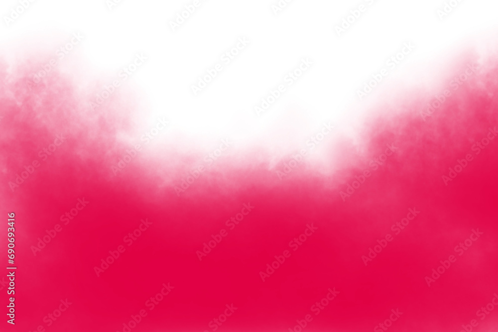 Dark red smoke effect floating on transparent background. Natural vapour or red smoke, mist fog texture. Abstract red dust explosion. pink powder splash on white Dark red smoke effect floating on transparent background. Natural vapour or red smoke, mist fog texture. Abstract red dust explosion. pink powder splash on white