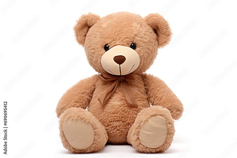 Teddy bear isolated on white background 