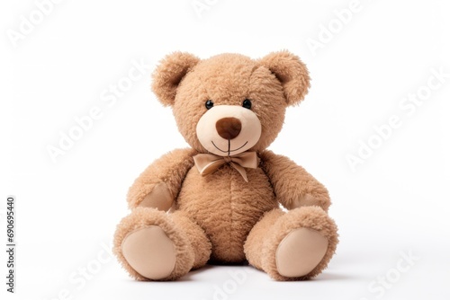 Teddy bear isolated on white background  photo