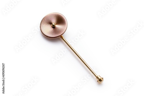 Tie tack isolated on white background 