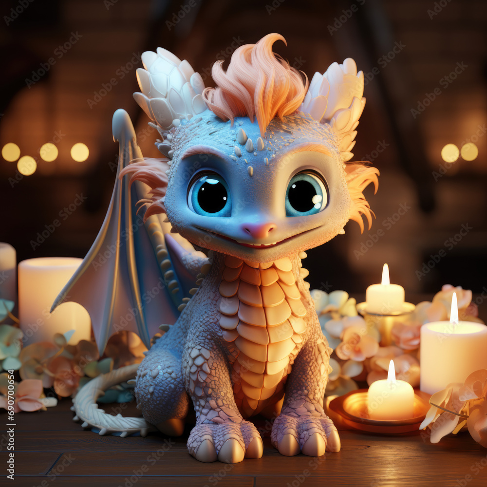 Dragon, illustration Dragon, illustration