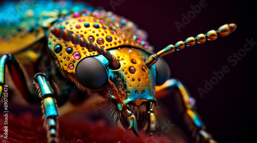 microscopic beetle lice insect © Wajahat Rasool