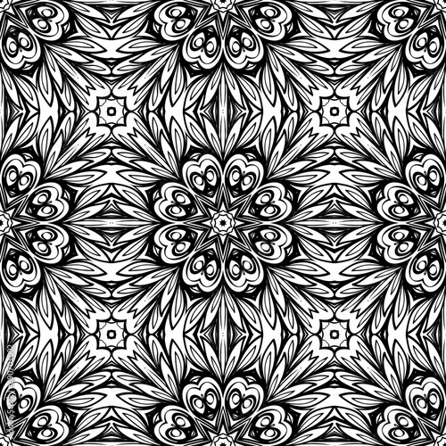 Elegant vector classic pattern. Seamless abstract background with repeating elements.