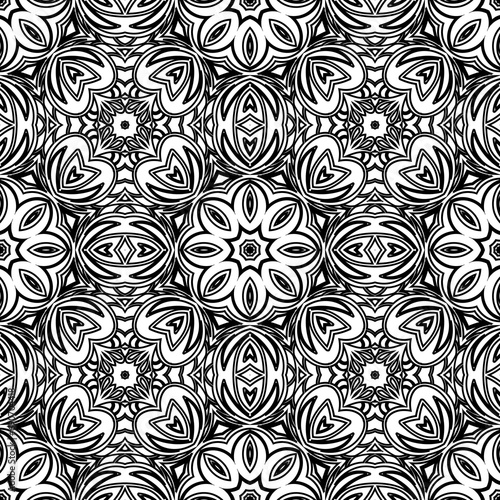 Vector geometric pattern. Repeating elements stylish background abstract ornament for wallpapers and backgrounds.