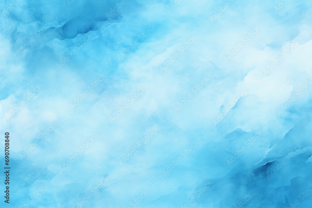 Fototapeta premium Light sky Blue abstract watercolor grunge background