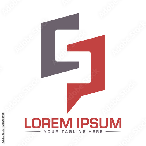 SP Logo Design Unique and Modern Logo Design 