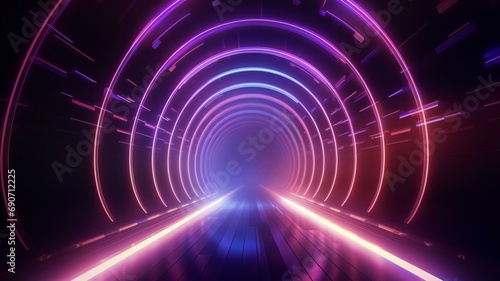 trails on the tunnel