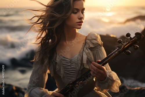 This sweeping orchestral piece depicts the dawn