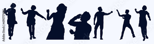silhouette man waving the Indian flag