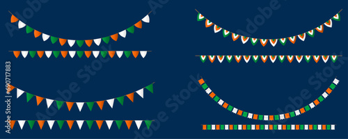 26 january, republic day, Indian independence day theme, orange white green design, Vector Illustration, indian flag background, india festival,Kargil Vijay Diwas, material, photo