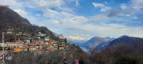 mountain village in the mountains