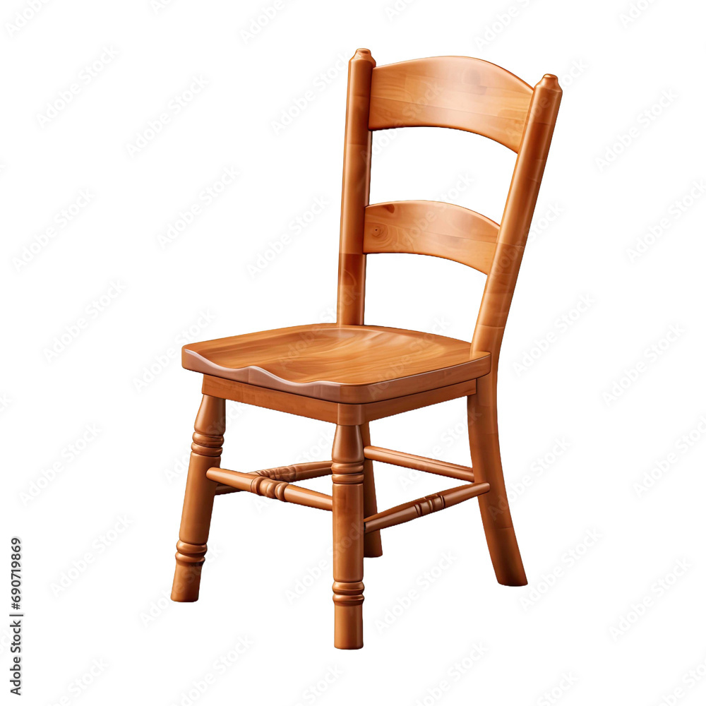 wooden chair isolated on transparent background wooden chair isolated on transparent background