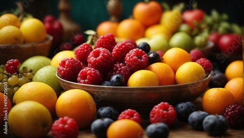 A Beautiful Fruit Display