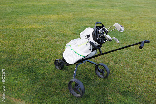 Tranquil Golfing Equipment Outdoors