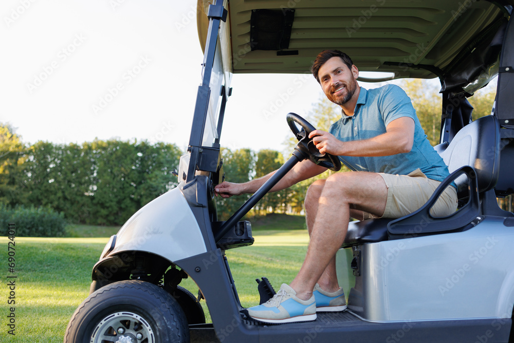 Golf Course Transport: On Cart Golf Course Transport: On Cart