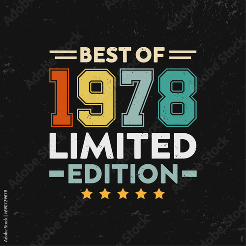 Best of 1978 Limited edition T-shirt