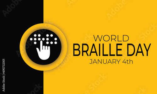 World Braille Day, World Braille Day on January 4th, World Braille Day international holiday, World Braille Day, Important Day