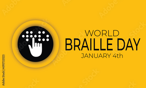 World Braille Day, World Braille Day on January 4th, World Braille Day international holiday, World Braille Day, Important Day