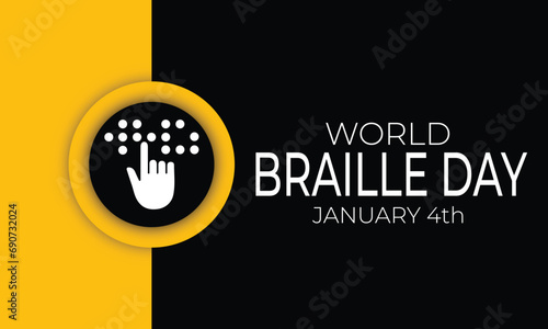 World Braille Day, World Braille Day on January 4th, World Braille Day international holiday, World Braille Day, Important Day