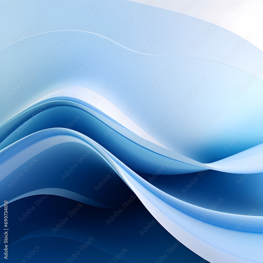 Obraz premium Abstract Color Waves in Dynamic Fluid Motion