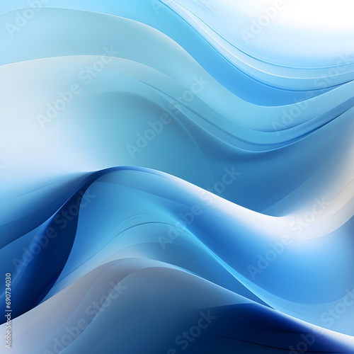 Abstract Color Waves in Dynamic Fluid Motion