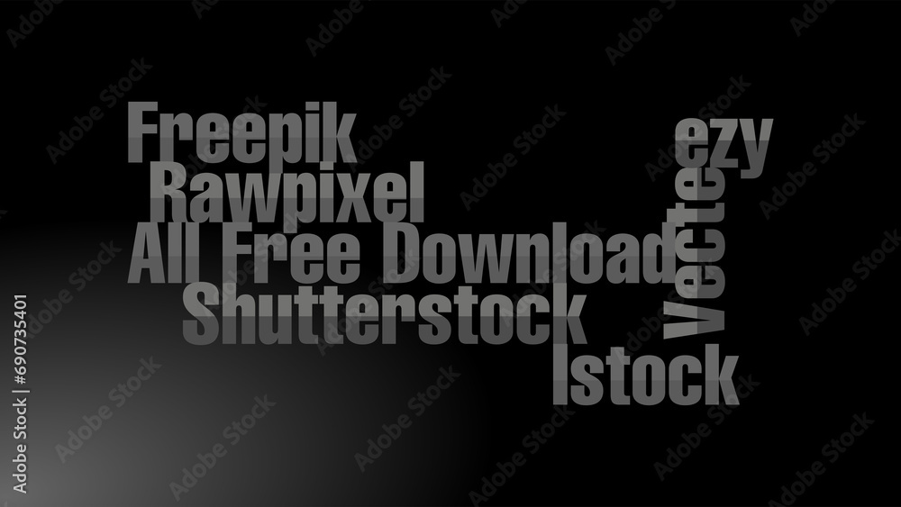 Stock Images websites wallpaper with black gradient background, Typography background wallpaper.