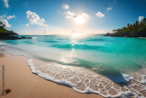 **perfect tropical beach