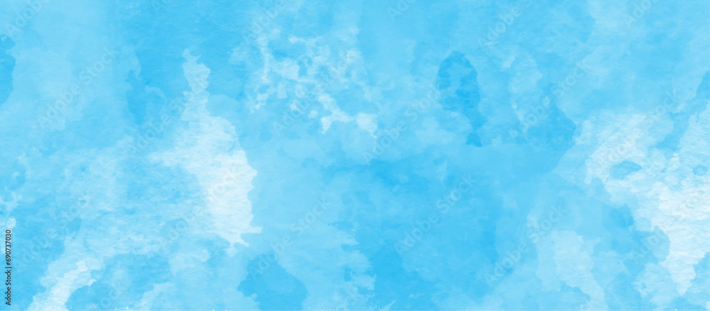 Grunge blue texture with washed watercolor with splashes, light blue watercolor texture with white splashes on it, blue background for cover, card, template, presentation and design. Grunge blue texture with washed watercolor with splashes, light blue watercolor texture with white splashes on it, blue background for cover, card, template, presentation and design.