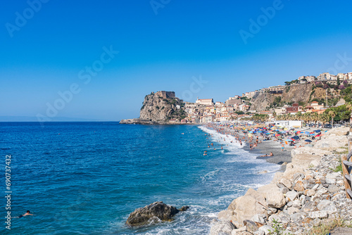 La spiaggia di Scilla in Calabria