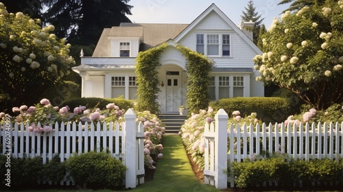 Consider low walls, picket fences, or hedges to define property boundaries