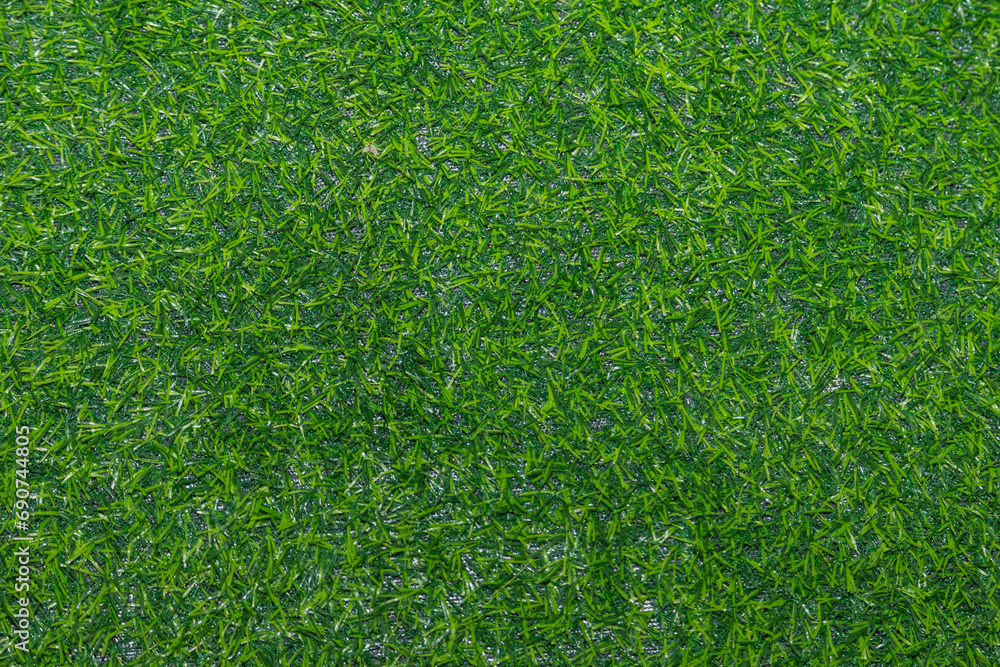 Fototapeta premium Artificial grass flooring for work