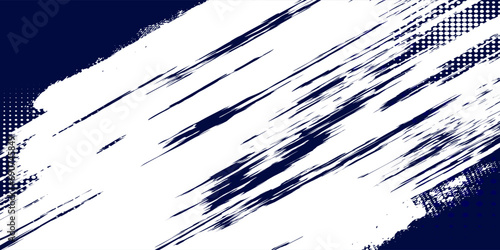 Dots halftone white and blue color pattern gradient grunge texture background. Dots pop art comics sport style vector illustration modern grunge