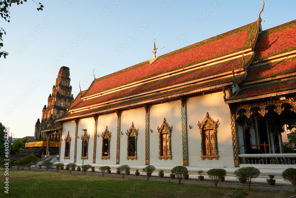 temple in Lamphun, thailand