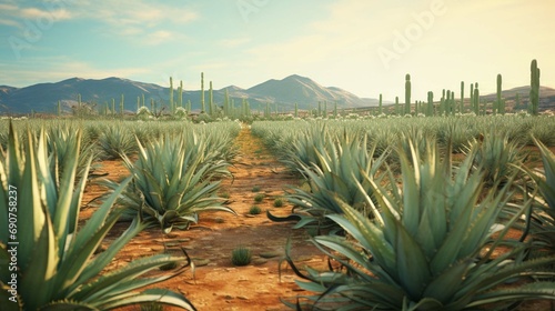 Aloe Vera succulent plantations for the production of medicinal products