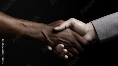 handshake between two businessmen