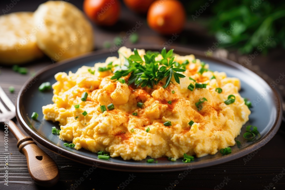 Nutrient-Rich Bowl: A plate featuring a wholesome bowl of porridge topped with fresh green herbs, exemplifying a commitment to healthy eating Nutrient-Rich Bowl: A plate featuring a wholesome bowl of porridge topped with fresh green herbs, exemplifying a commitment to healthy eating