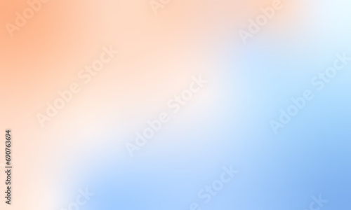 Gradient pastel winter peach fuzz background.. Purple and blue, magenta horizontal gradient mesh winter, spring background. Vector illustration.