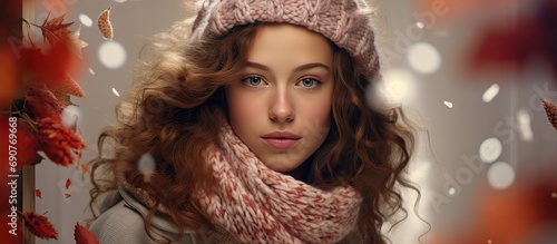 woman indoor portrait Young...