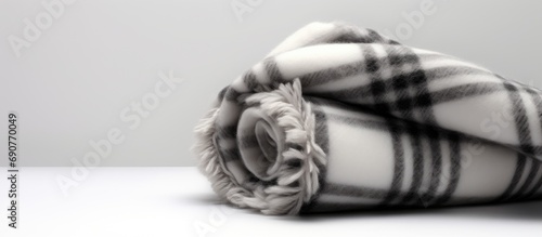 Soft and warm folded wool p...