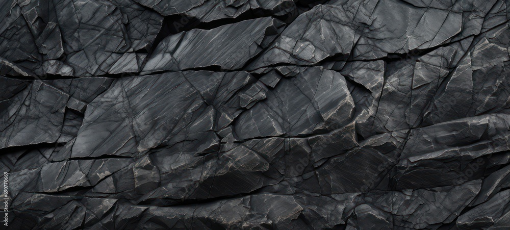 Black grunge banner. Abstract stone background. The close-up texture of the stone wall. Dark gray rock backdrop Black grunge banner. Abstract stone background. The close-up texture of the stone wall. Dark gray rock backdrop