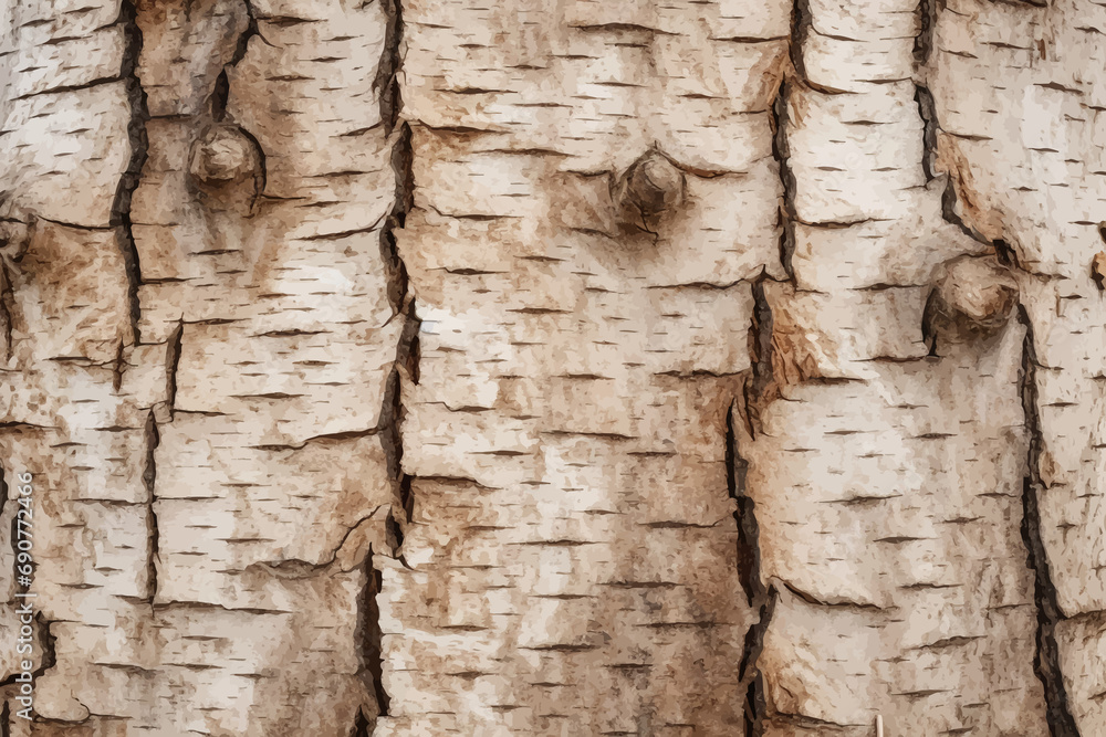 tree bark closeup isolated vector style on isolated background illustration tree bark closeup isolated vector style on isolated background illustration
