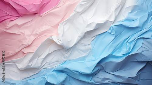 Wallpaper Mural Crumpled white paper texture pattern. Rough grunge old blank. White clean crumpled paper background. Crumpled empty paper template for posters and banners. Torontodigital.ca