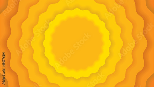 Wonderful design as associate to flower,summer and health. Copyspace in middle 16:9 dimension. Vector illustration.
