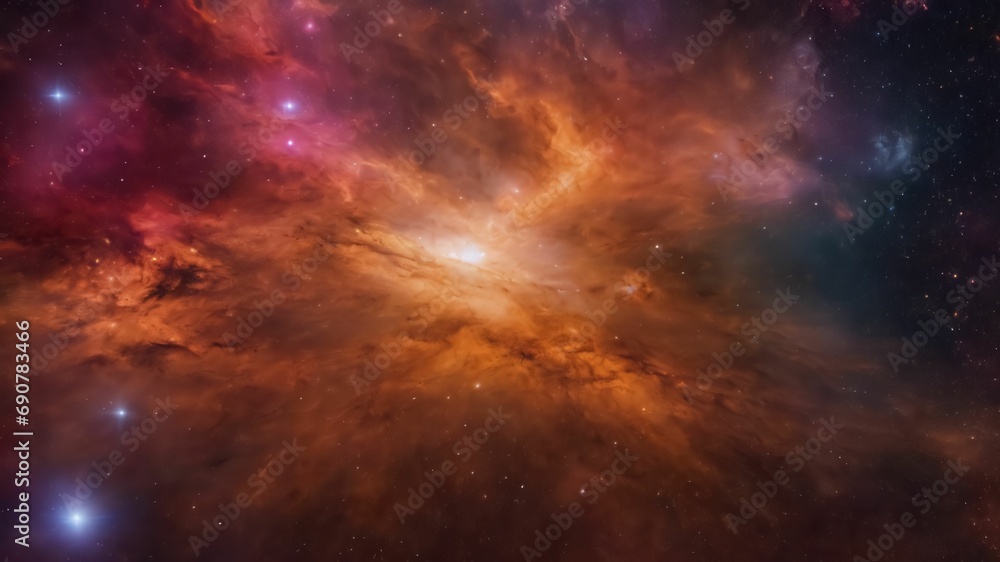 space galaxy background.Created with Generative Ai technology