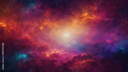 space galaxy background.Created with Generative Ai technology