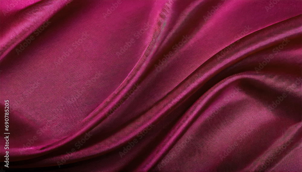 Deep silk satin. Shiny fabric. Soft wavy folds smooth. Elegant background with space Deep silk satin. Shiny fabric. Soft wavy folds smooth. Elegant background with space