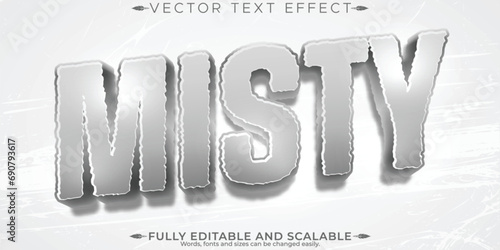 Horror text effect, editable night and scary text style