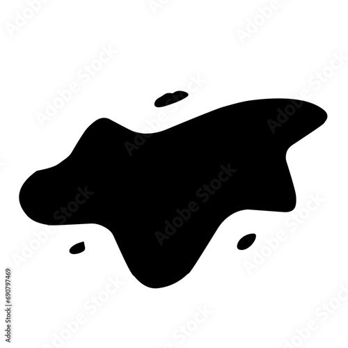 puddle silhouette