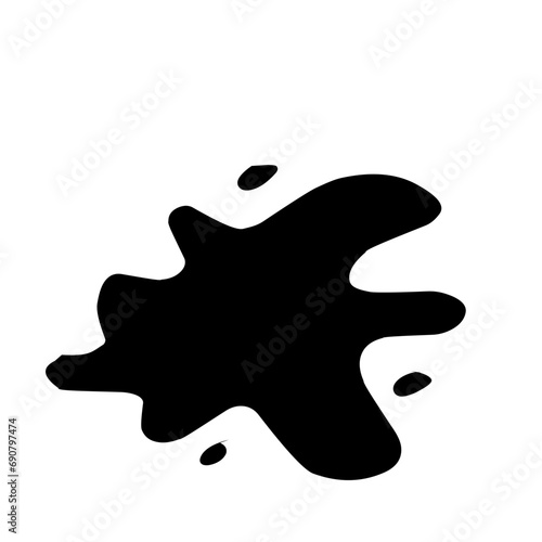puddle silhouette