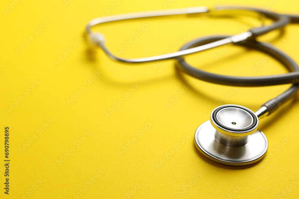 ethoscope on color background. Health, medicine ethoscope on color background. Health, medicine